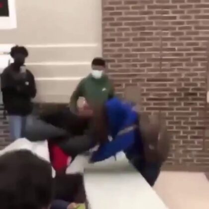 H.S. Girl Fight TURNS DEADLY When One Teen Girl PULLS KNIFE!! (Video)