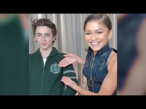 Timothée Chalamet And Zendaya Have The Best Fashion Moments #shorts