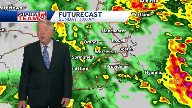 Video: Threat of rain to continue through early morning hours
