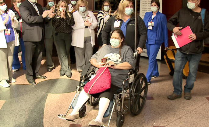 ‘We’re blessed’: World’s first woman to receive total artificial heart heads home