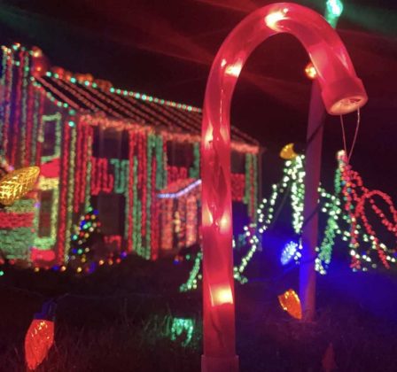 19-year-old’s Christmas display illuminates Mass. neighborhood
