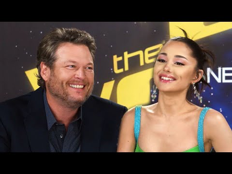 Blake Shelton TEASES Ariana Grande About Getting Emotional on ‘The Voice’ (Exclusive)