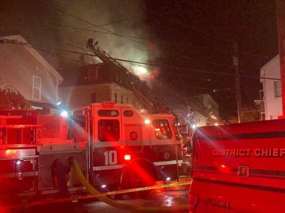 Blaze leaves one dead, two rushed to Boston area hospitals