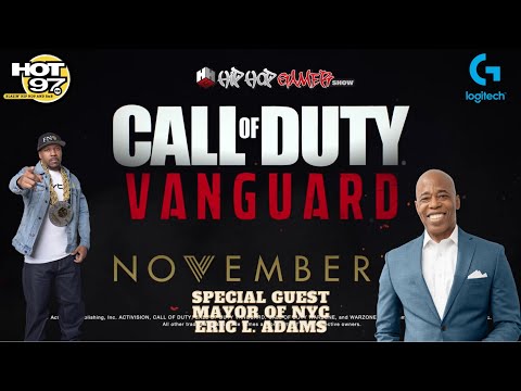 Call Of Duty Vanguard | NYC Mayor Eric Adams Interview | HipHopGamer
