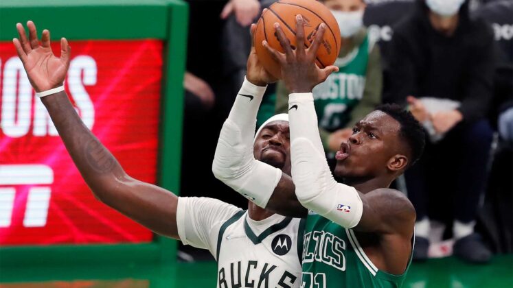 Celtics defeat defending NBA champion Bucks in overtime