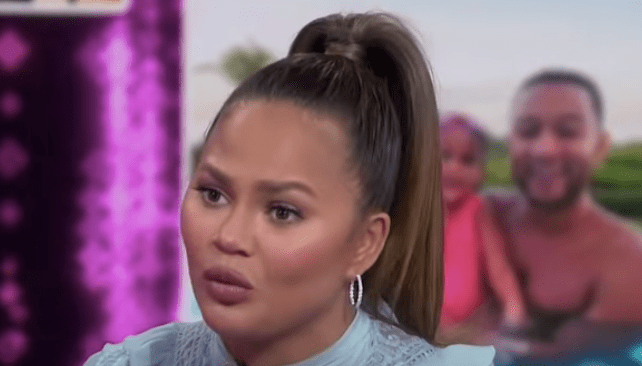 Chrissy Teigen Posts Pic USING BATHROOM On IG . . . Fans Want Her Account BANNED!!