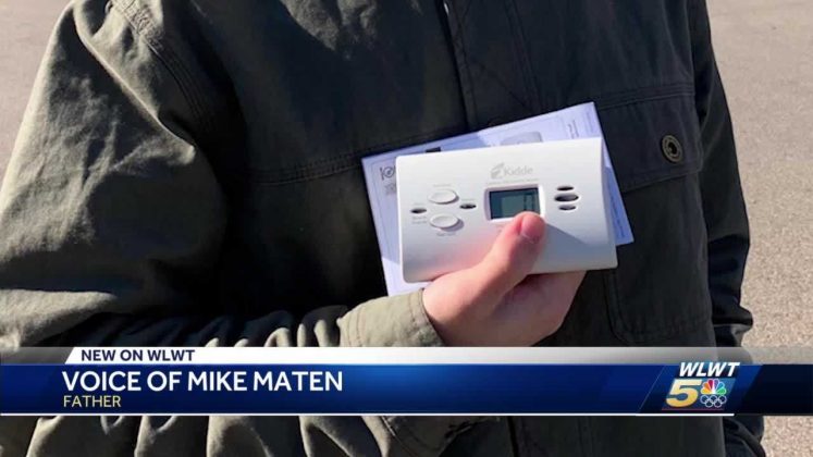 College student’s personal carbon monoxide detector alerts of CO in residence hall