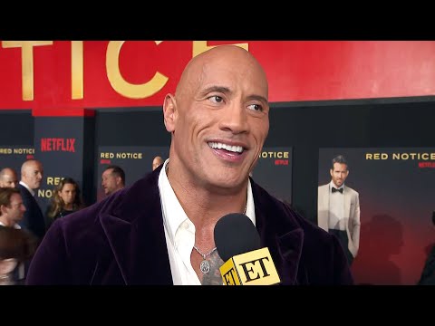 Dwyane Johnson REACTS to Surprise Vin Diesel Joke in Red Notice (Exclusive)