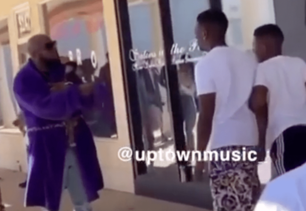 Gay Man PULLS UP On Lil Boosie . . . Get Into SHOUTING Match!! (Video)