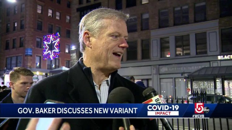 Gov. Baker talks about what Mass. is doing about omicron variant