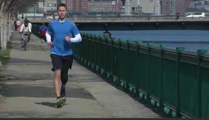 Man who lost leg in marathon bombing sets sights on helping veterans