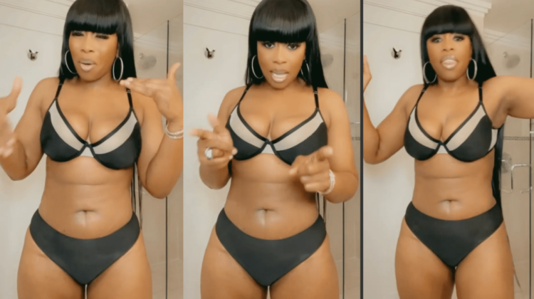 Remy Ma Unveils ‘NATURAL’ Stomach; Fans Say Looks Like She Got TUMMY TUCK!! (Vid)