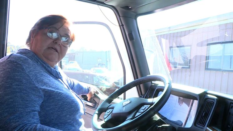 ‘That’s my passion’: Cancer survivor gets back to truck driving amid shortage