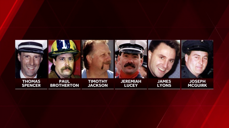 22 years since 6 Worcester firefighters killed battling warehouse blaze