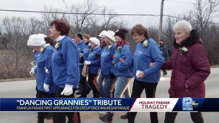 Dancing Grannies make first parade appearance since members were killed in holiday parade tragedy
