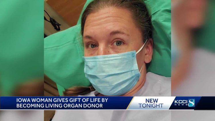 Iowa woman encourages others to give the gift of life by becoming living donors