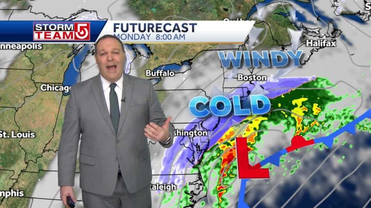 Video Forecast: Accumulating snow ahead Monday for some