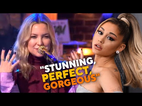 Ariana Grande REACTS to Kate Hudson’s Unexpected Cover of 7 Rings