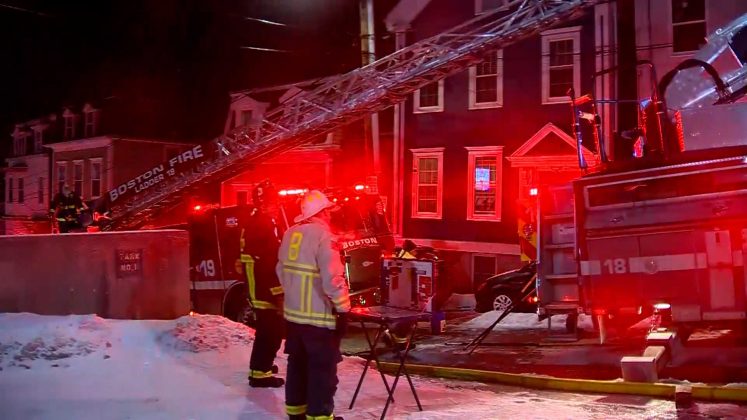 Firefighters battle freezing conditions during 2 house fires