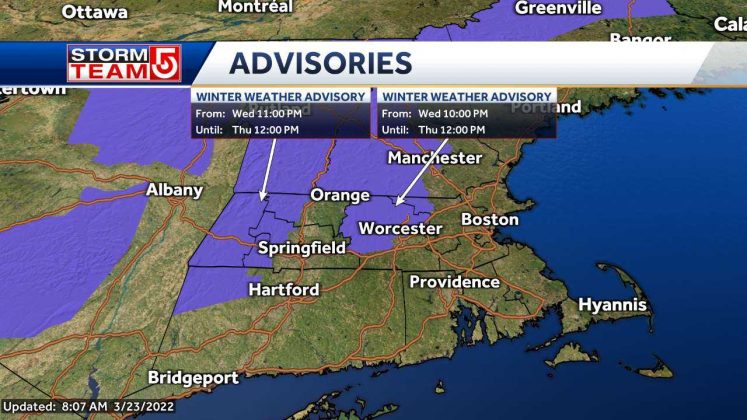 Icy mix for parts of Massachusetts could lead to slick travel