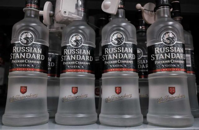 Liquor store doubles price of Russian vodka to help Ukrainian children