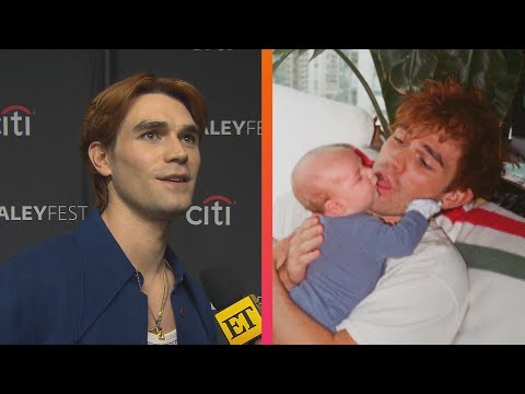 Riverdale’s KJ Apa GUSHES Over Dad Life (Exclusive)