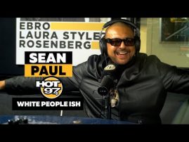Sean Paul Passes The Test & Surprises In #WhiteIshWednesday 5.3.22!