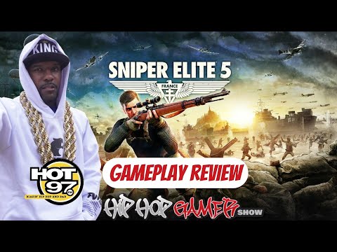 Sniper Elite 5 Gameplay Review | Street Fighter 6 Sneak Peek | HipHopGamer