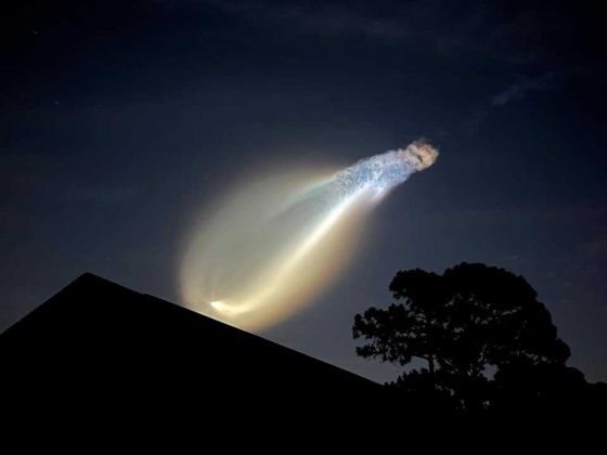 SpaceX launch produces incredible ‘space jellyfish’