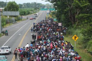 A migrant caravan of almost seven thousand people in southern Mexico has been dissolved