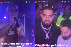 Fake Drake Seems to Get Kicked Out of Club, Claims It Was Staged