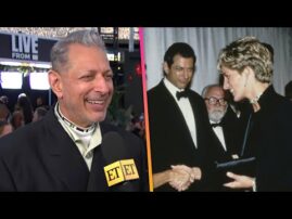 Jeff Goldblum on Meeting Princess Diana at OG Jurassic Park Premiere