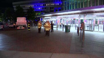 Three injured after MBTA Green Line trains collide in Boston