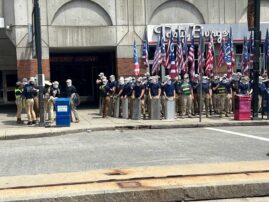 Patriot Front hate group descends on Boston