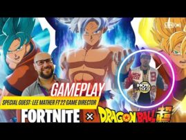 DRAGON BALL Z x FORTNITE IS CRAZY | Formula 1 Interview F1’22 | HipHopGamer
