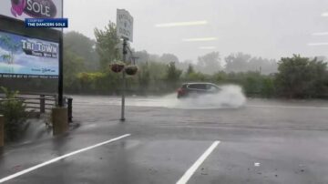 Mass. towns that received heaviest rain from Labor Day weekend storm
