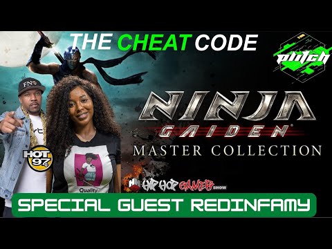 NINJA GAIDEN Is Crazy | Special Guest REDinFamy | #TheCheatCode HipHopGamer