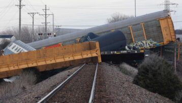 Norfolk Southern freight train derails in Clark County, Ohio, prompting shelter-in-place order ‘out of abundance of caution’