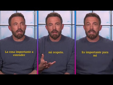 Ben Affleck’s Impressive Spanish Skills Go VIRAL!