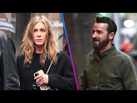 Jennifer Aniston Dines With Ex Justin Theroux in NYC