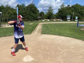 Mass. slugger, 12, swinging bat in Little League Home Run Derby