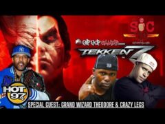 HipHop 50 Years With Crazy Legs & Grand Wizard Theodore Plus Tekken 7 Battle #TheSic60 HipHopGamer