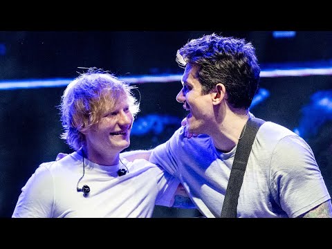 John Mayer and Ed Sheeran Reunite On Stage with ‘Free Fallin’ DUET!