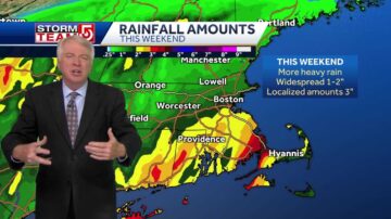 Tropical Storm Ophelia strengthens; Heavy rain, gusty winds in Mass.