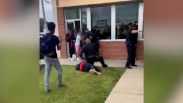 Body cam video released after 8 arrested in McDonald’s melee, police say