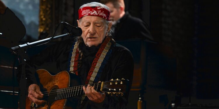 Watch Willie Nelson Perform “I Never Cared for You” on Colbert