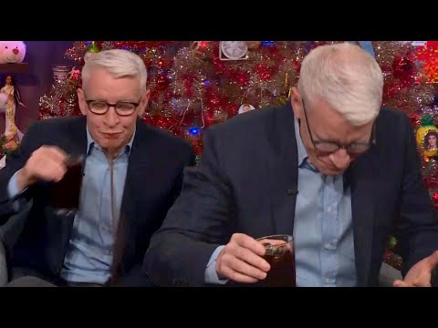 Anderson Cooper Does a SPIT TAKE After Spicy Question for Andy Cohen