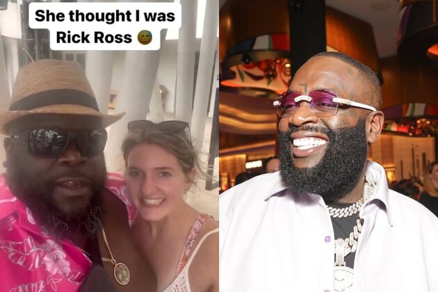 Rick Ross Look-Alike Fools Excited Fan While on Vacation