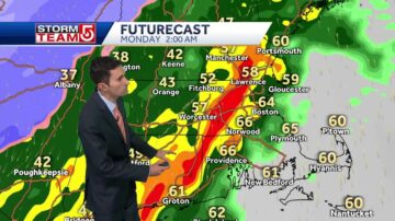 Wind-driven, soaking rain for part of weekend in Mass.