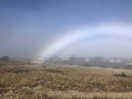 Rare, ghostly ‘fogbow’ spotted over Massachusetts